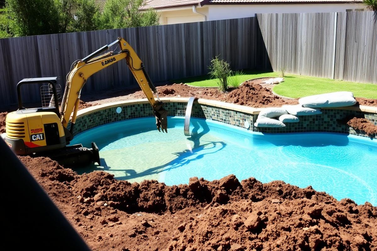 Pool Removal project in Melbourne